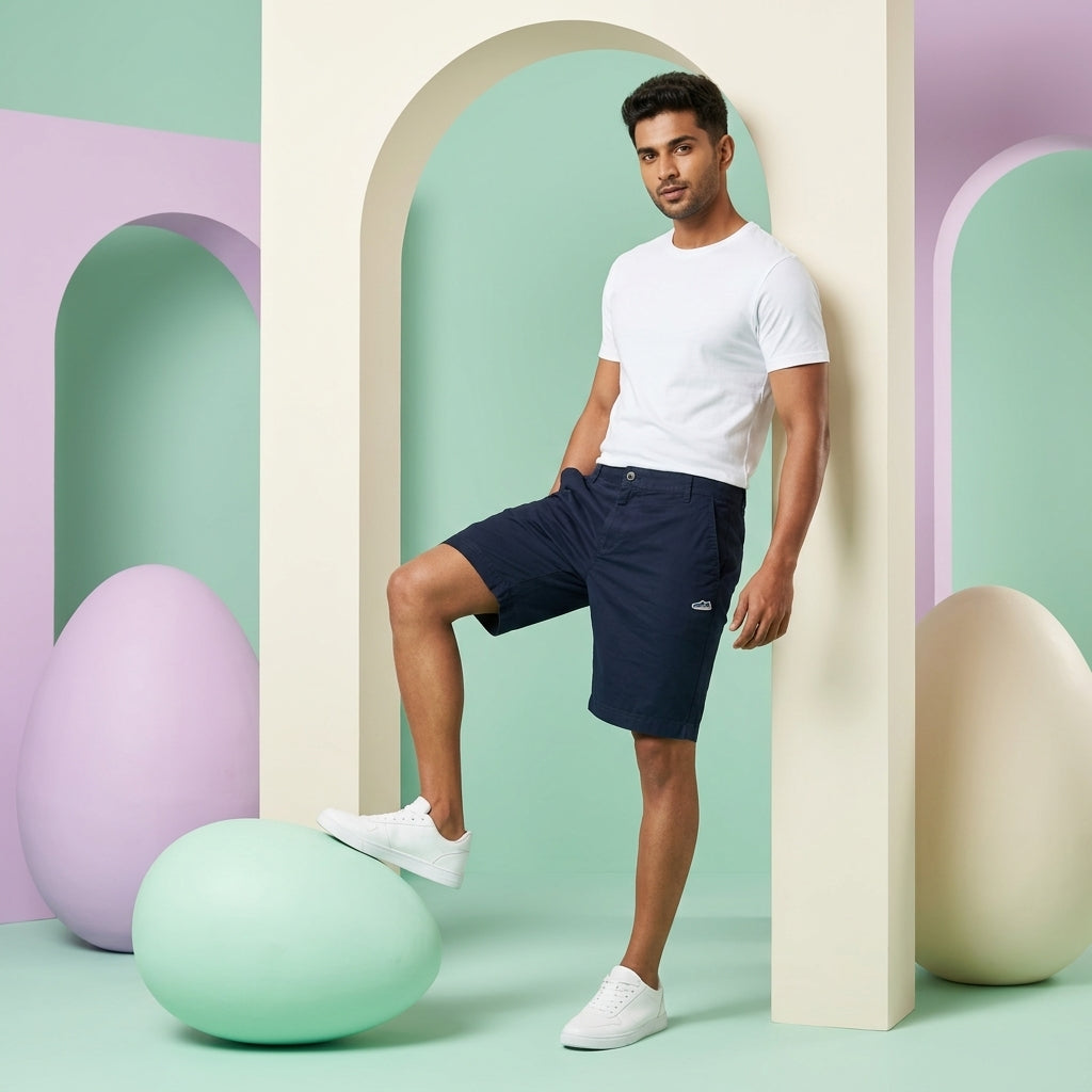 PUMA CHINO SHORT PEACOAT in Standard