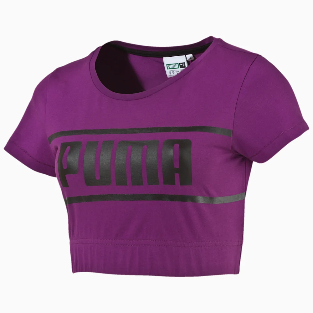 PUMA CROP TOP GRAPE JUICE in Standard
