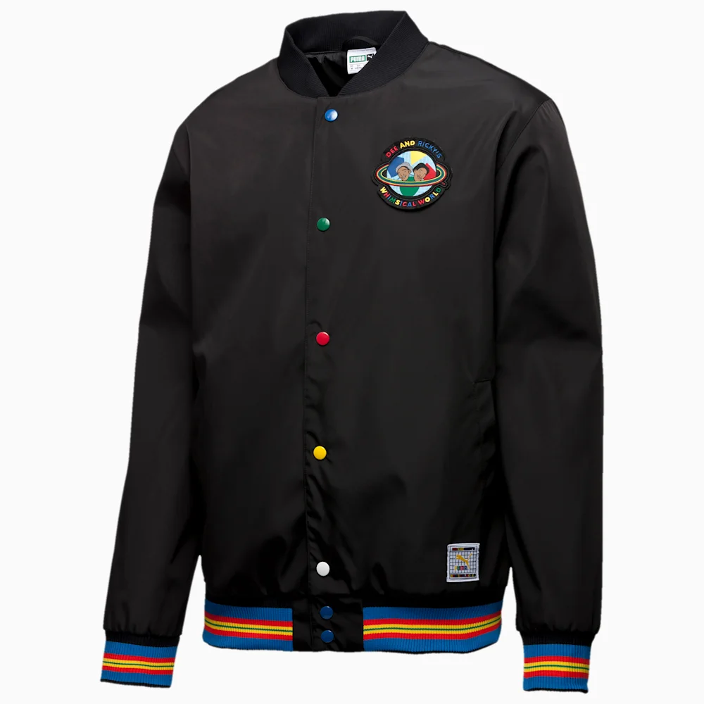PUMA X DR BOMBER JACKET in BLACK