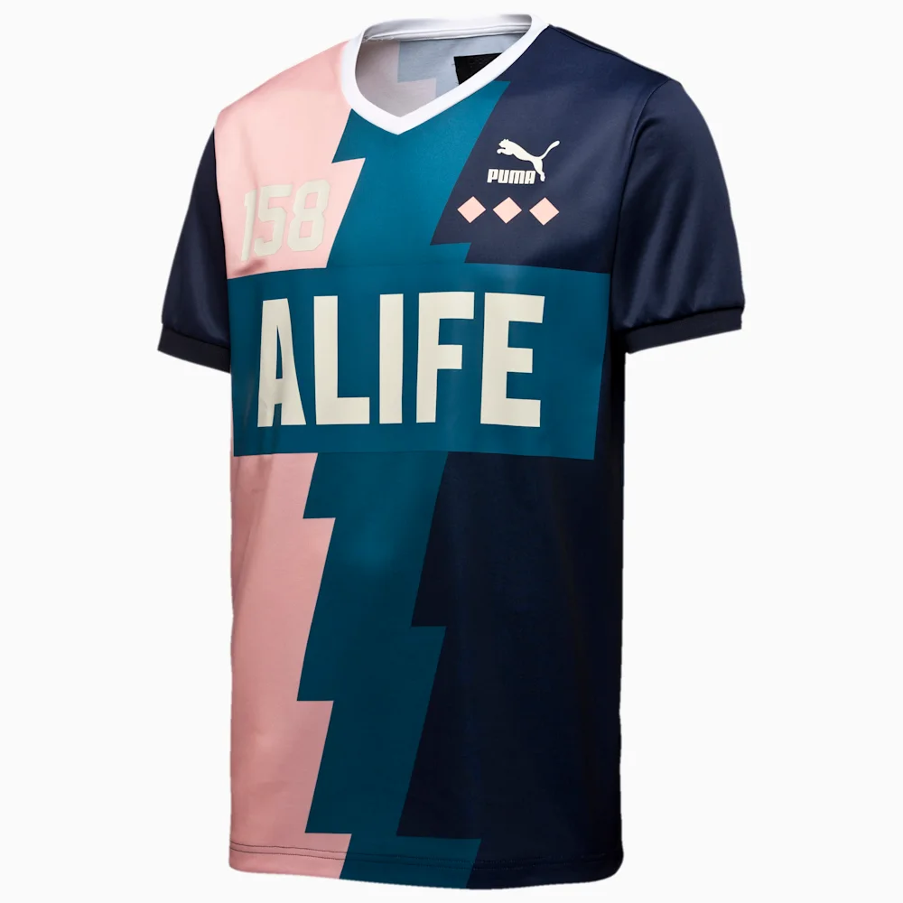 PUMA ALIFE SOCCER TEE PEACOAT in Standard