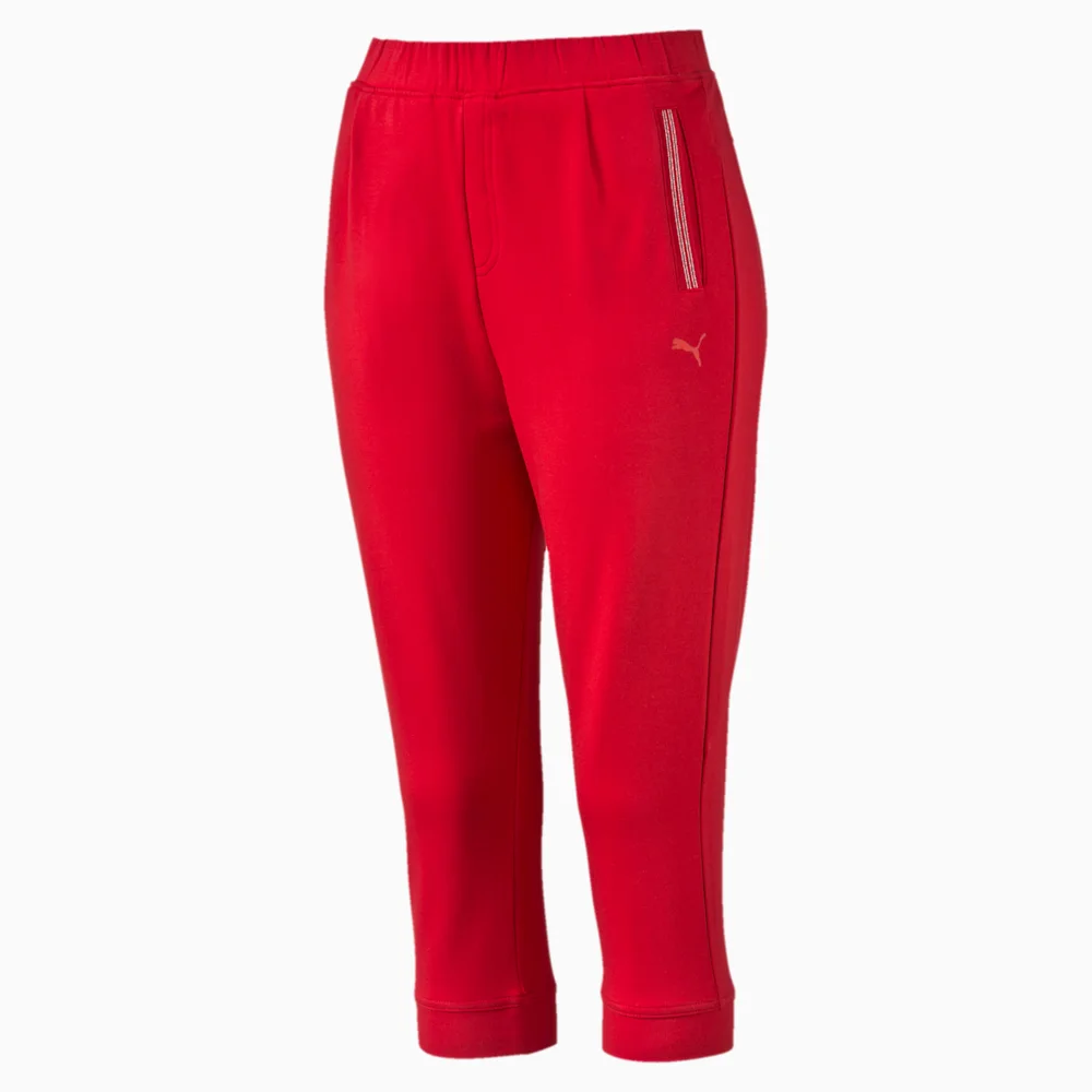 PUMA FERRARI 3 4 SWEAT PANTS ROSSO CORSA in Standard