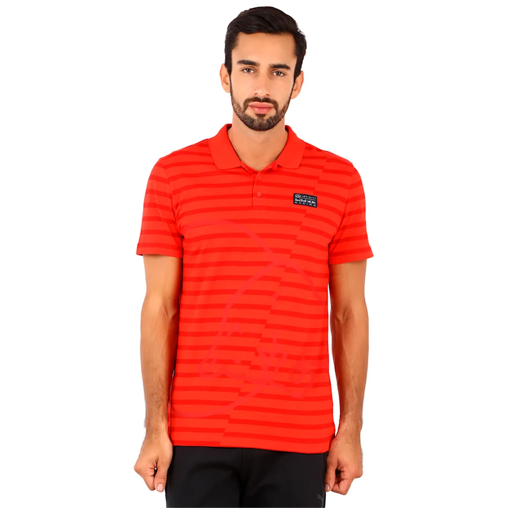PUMA RBR LS STRIPED POLO CHINESE RE in Standard