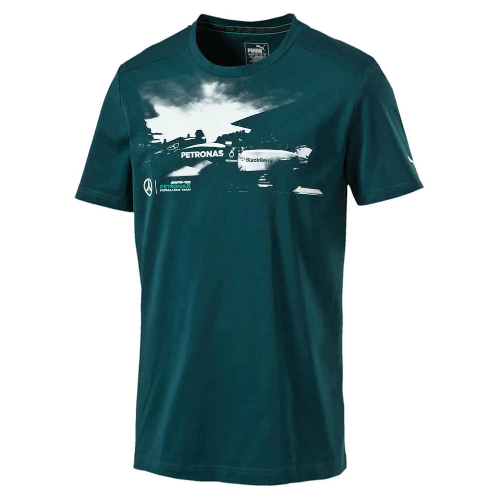 PUMA MAMGP GRAPHIC TEE DEEP TEAL in Standard