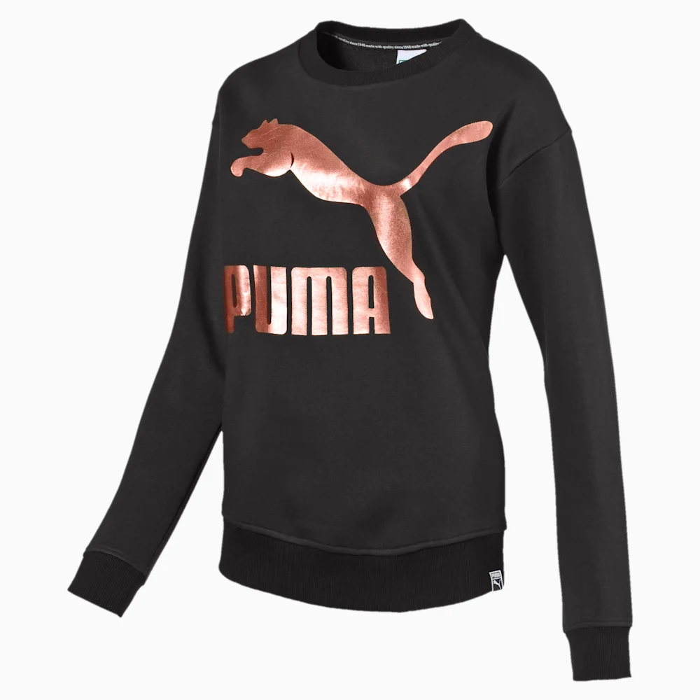 PUMA ARCHIVE LOGO CREW, FT COTTON B in Standard