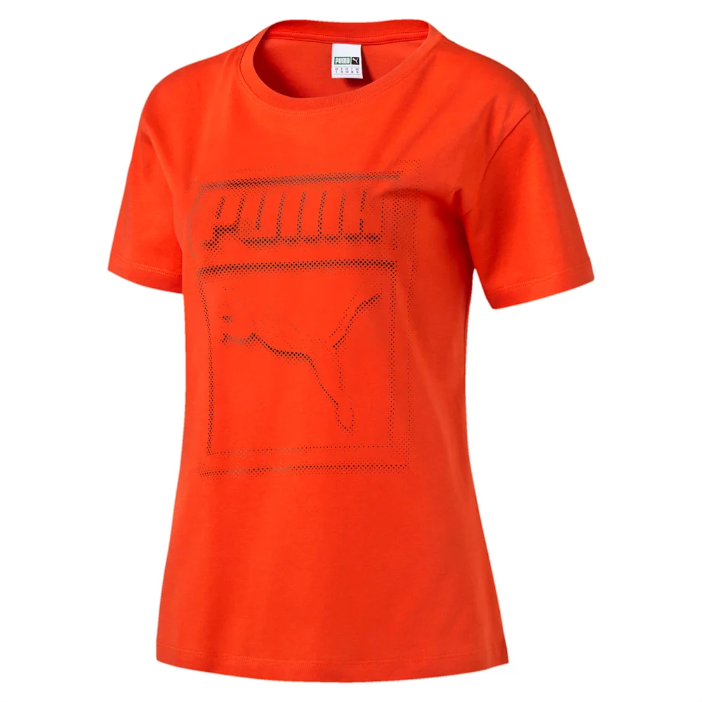 PUMA BRAND TEE PLUS GRENADINE in Standard