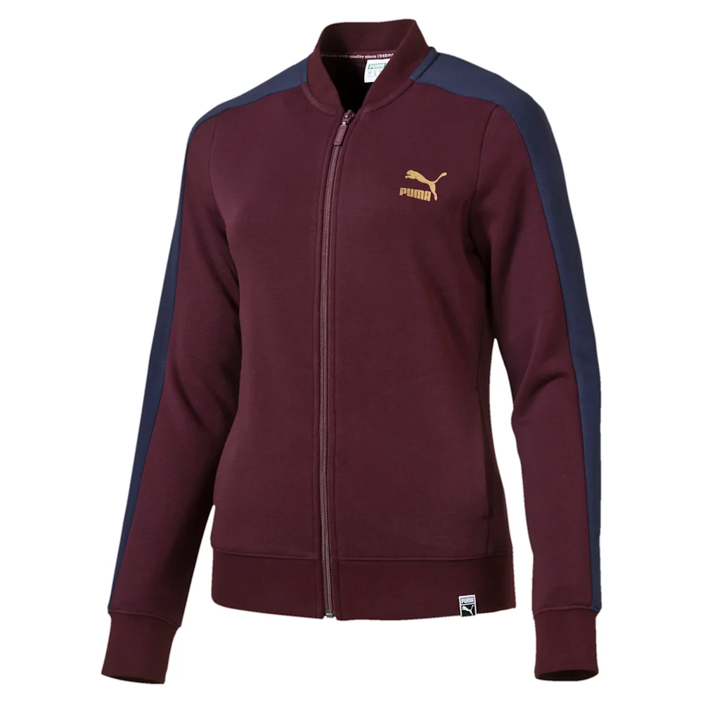 PUMA T7 TRACK JACKET WINETASTING in Standard