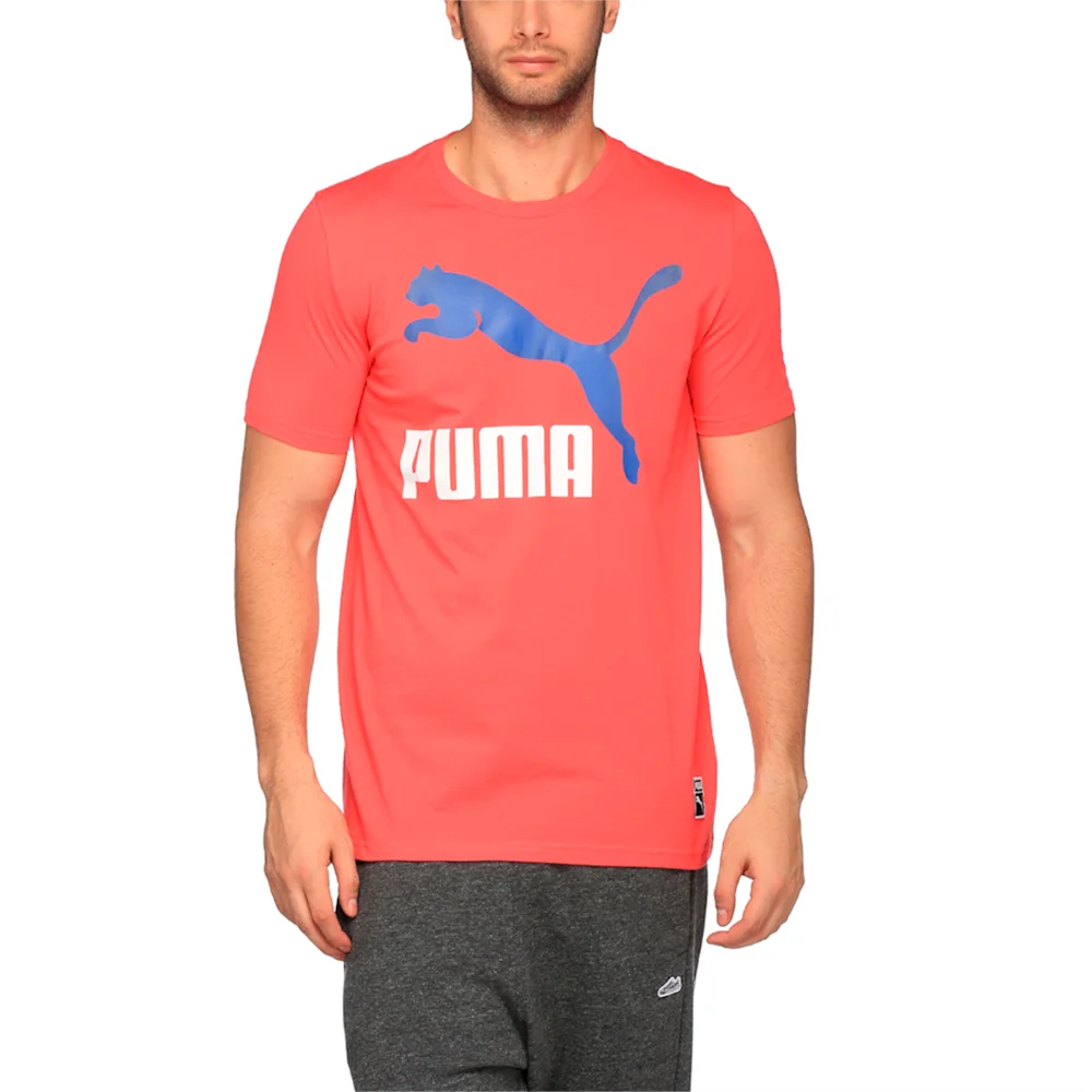 PUMA ARCHIVE LOGO TEE TEABERRY in Standard