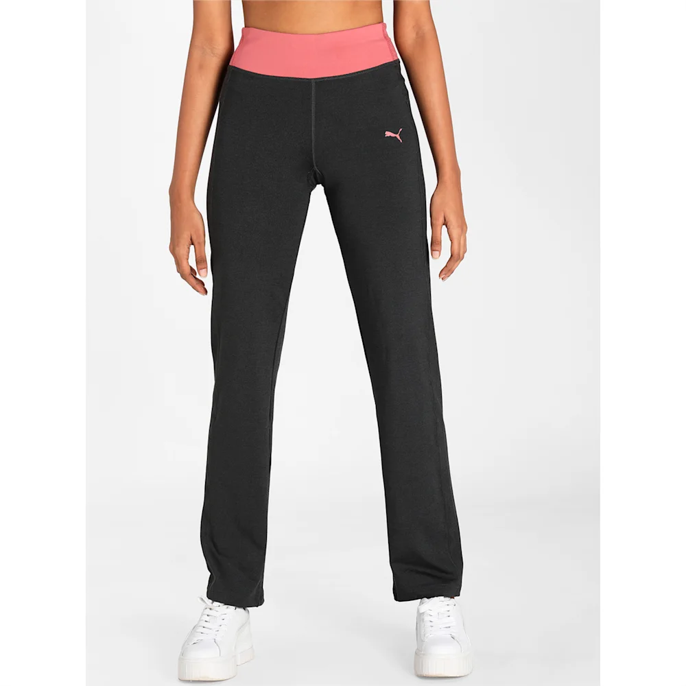 PUMA SLIM FIT LOGO PRINT GYM / SPORTS TRACKPANT in Standard