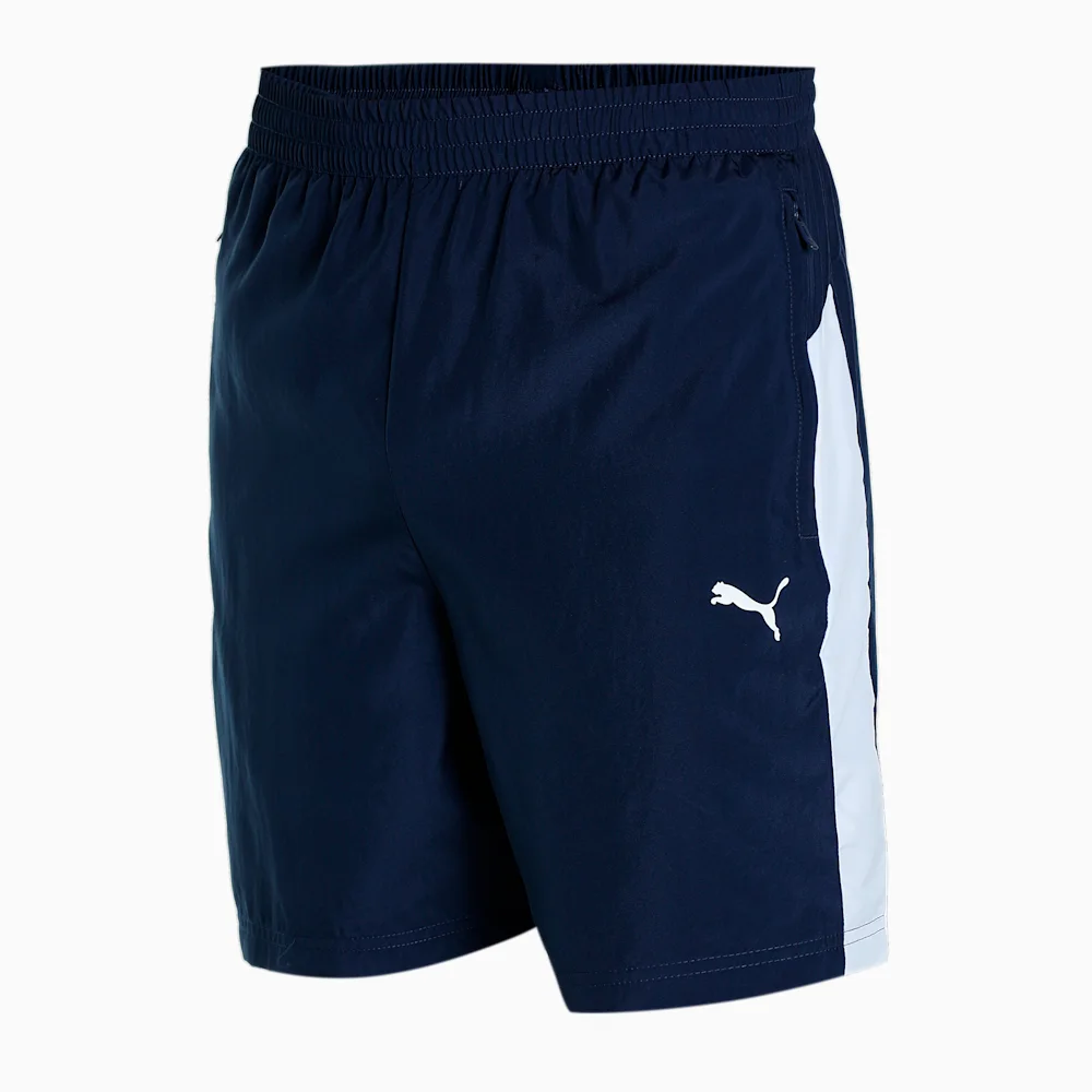 PUMA SLIM FIT ABOVE KNEE LOGO PRINT SHORTS in Standard