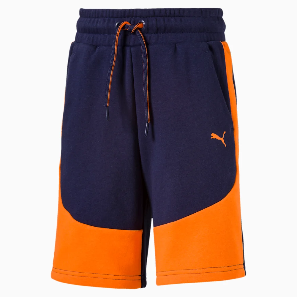 PUMA STYLE SWEAT BERMUDAS PEACOAT in Standard