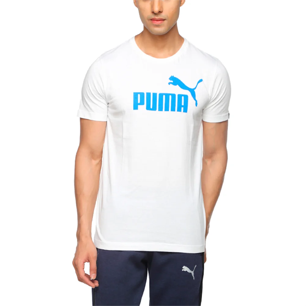 PUMA ESS NO.1 TEE WHITE- T in Standard