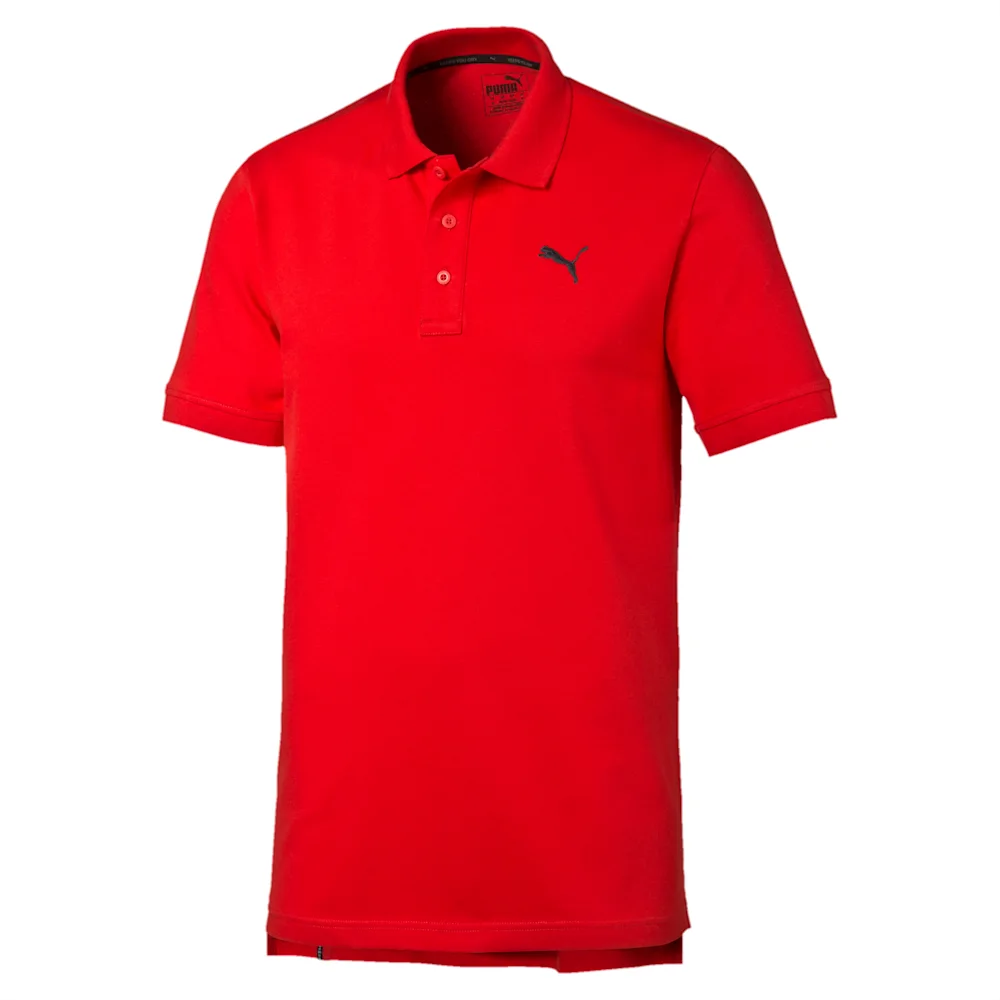 PUMA ESS PIQUE POLO in RED