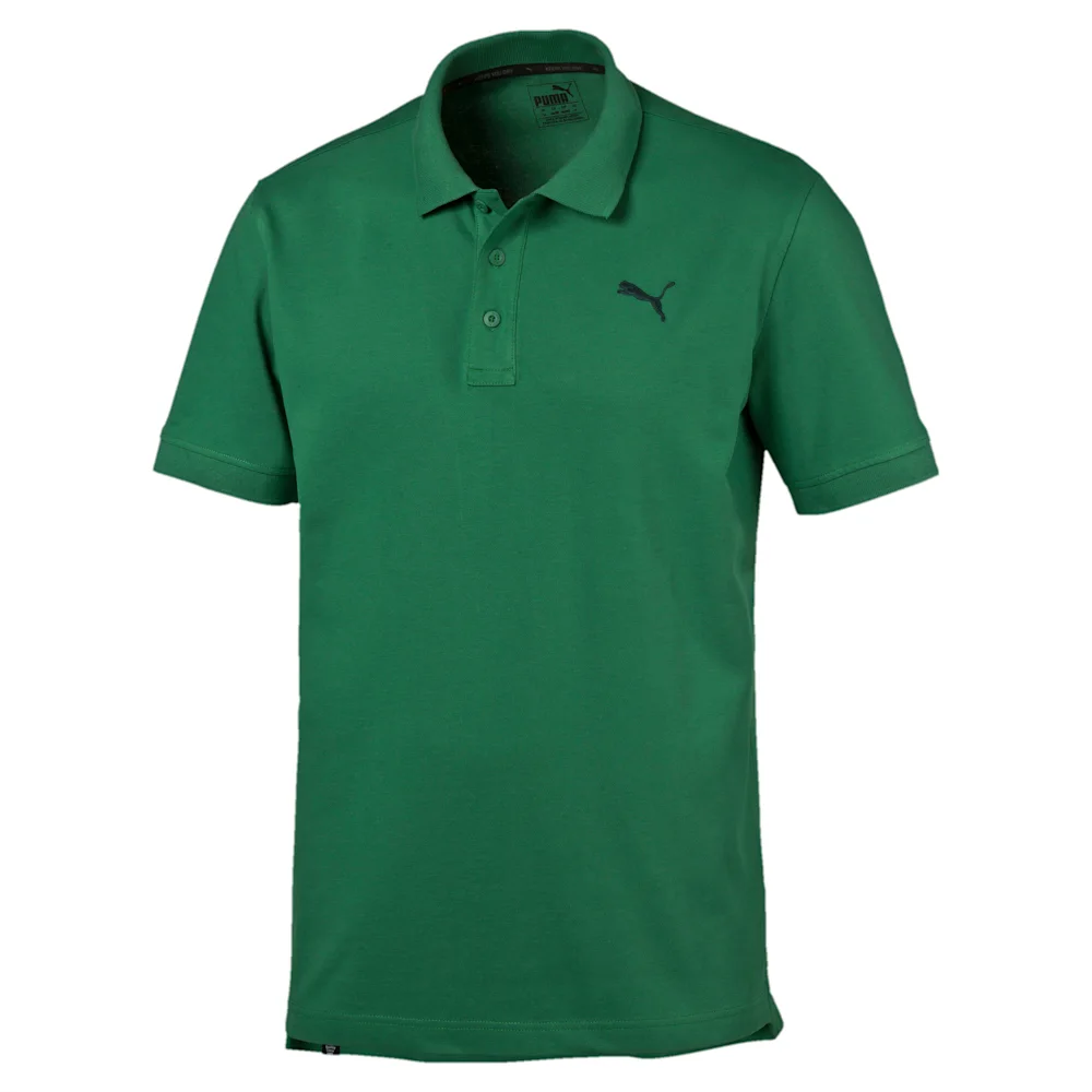 PUMA ESS PIQUE POLO AMAZON in GREEN