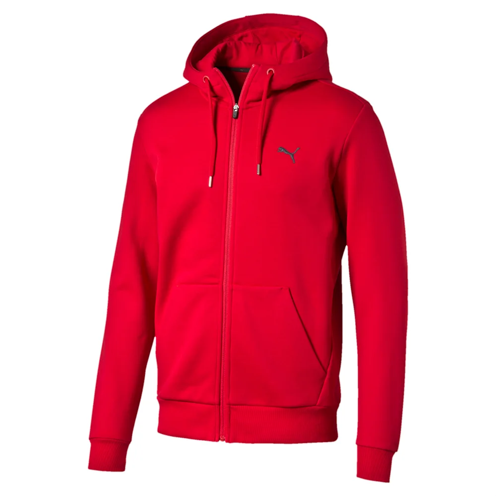 PUMA ESS FZ HOODY, FL BARBADOS CHER in Standard