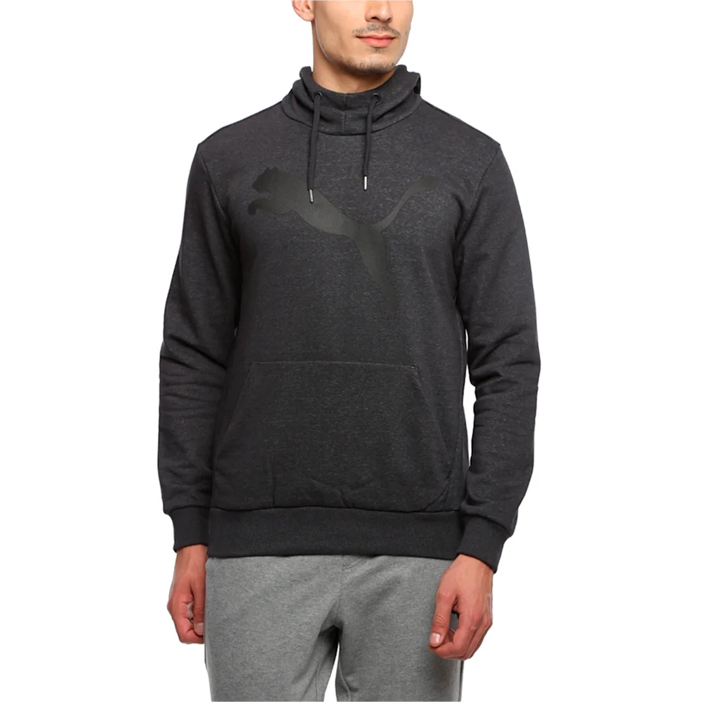 PUMA ESS BIG CAT HOODY, FL DARK GRA in Standard