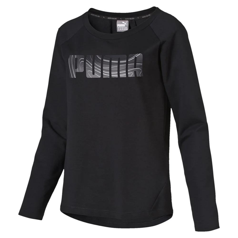 PUMA ELEVATED CREW SWEAT W COTTON B in Standard