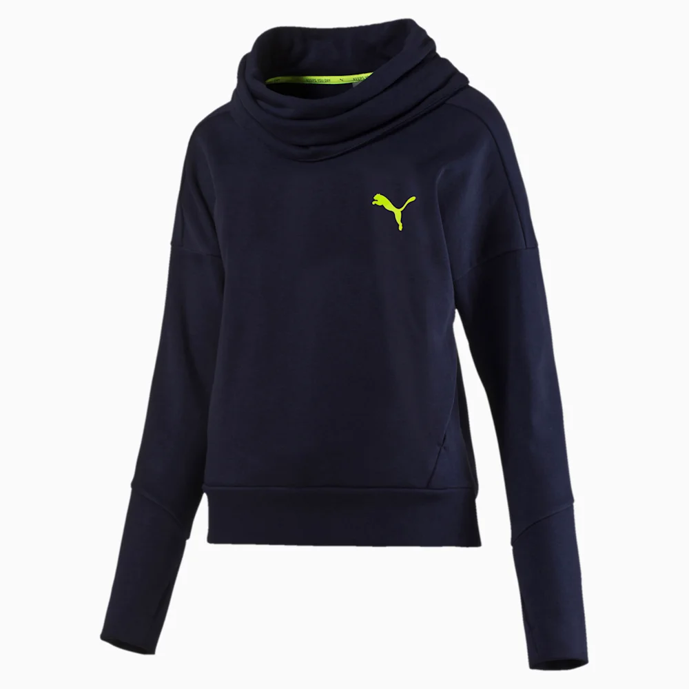 PUMA ELEVATED ROLLNECK SWEAT W PEAC in Standard
