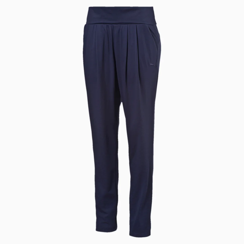 PUMA ESS DRAPY PANTS W PEACOAT in Standard