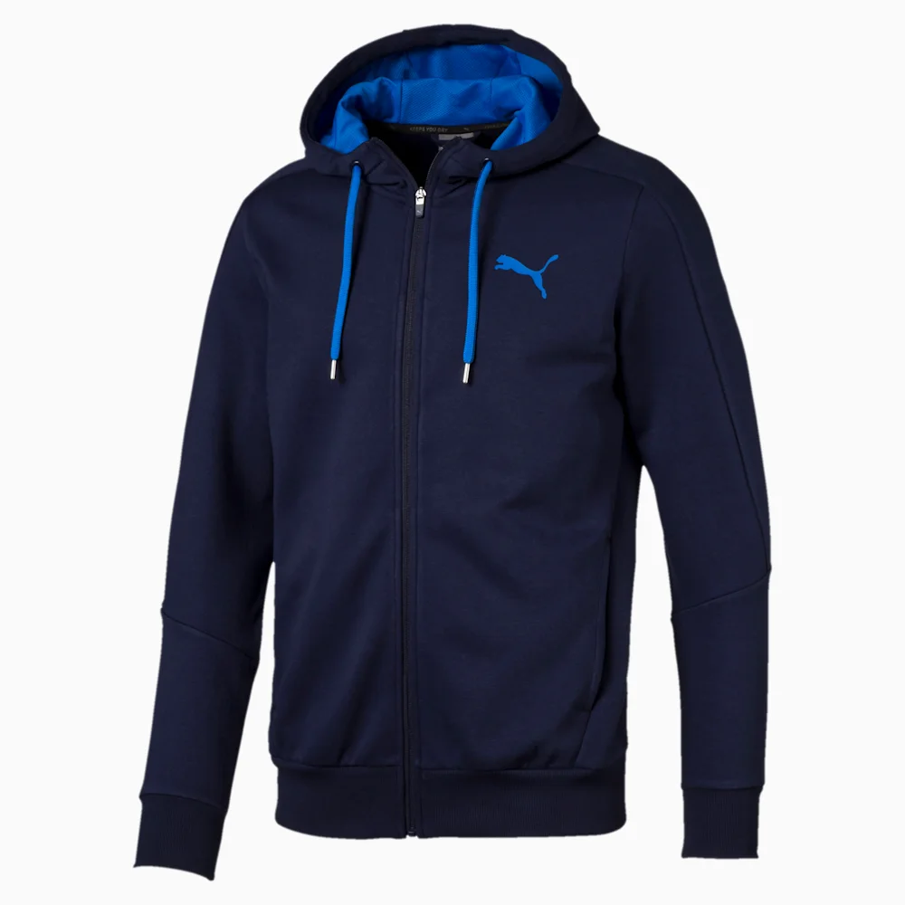 PUMA HERO FZ HOODY FL PEACOAT in Standard
