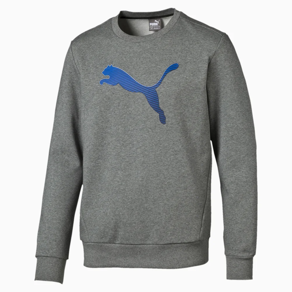 PUMA HERO CREW FL MEDIUM in GRAY