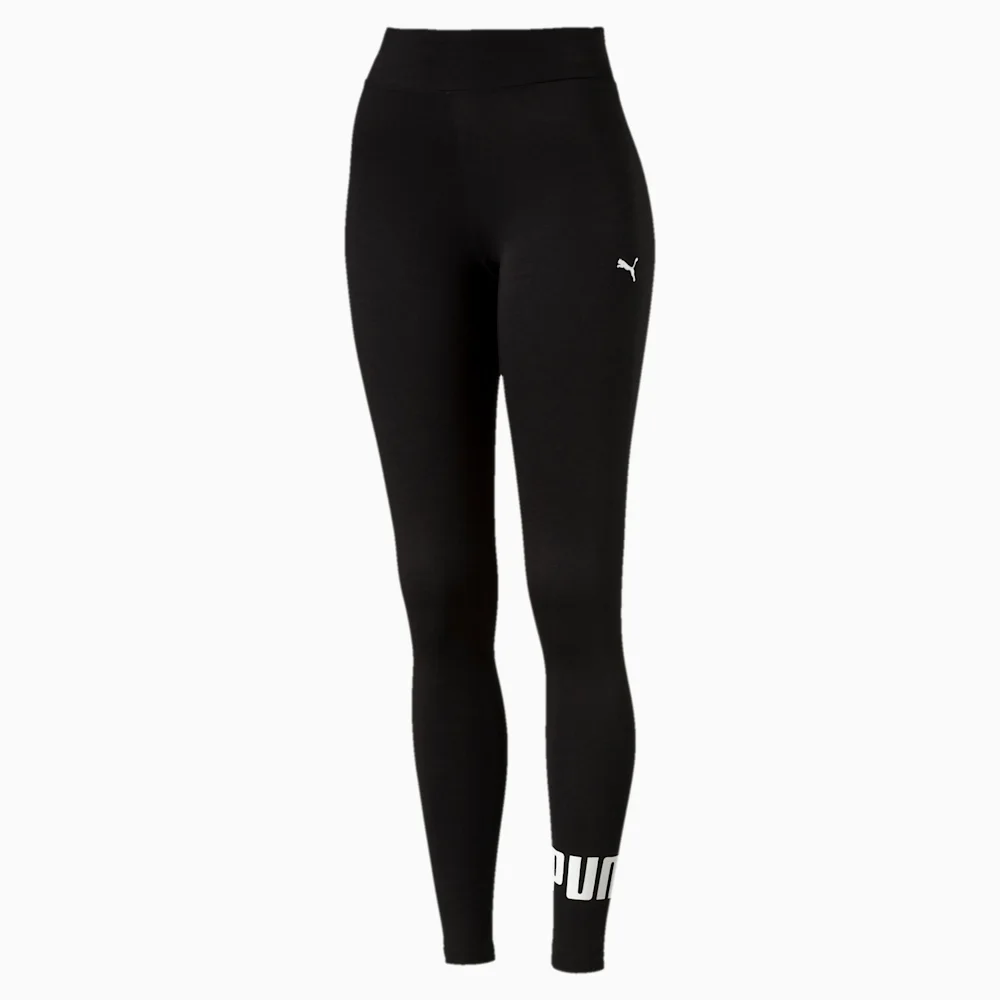 PUMA ESS NO.1 LEGGINGS W COTTON BLA in Standard