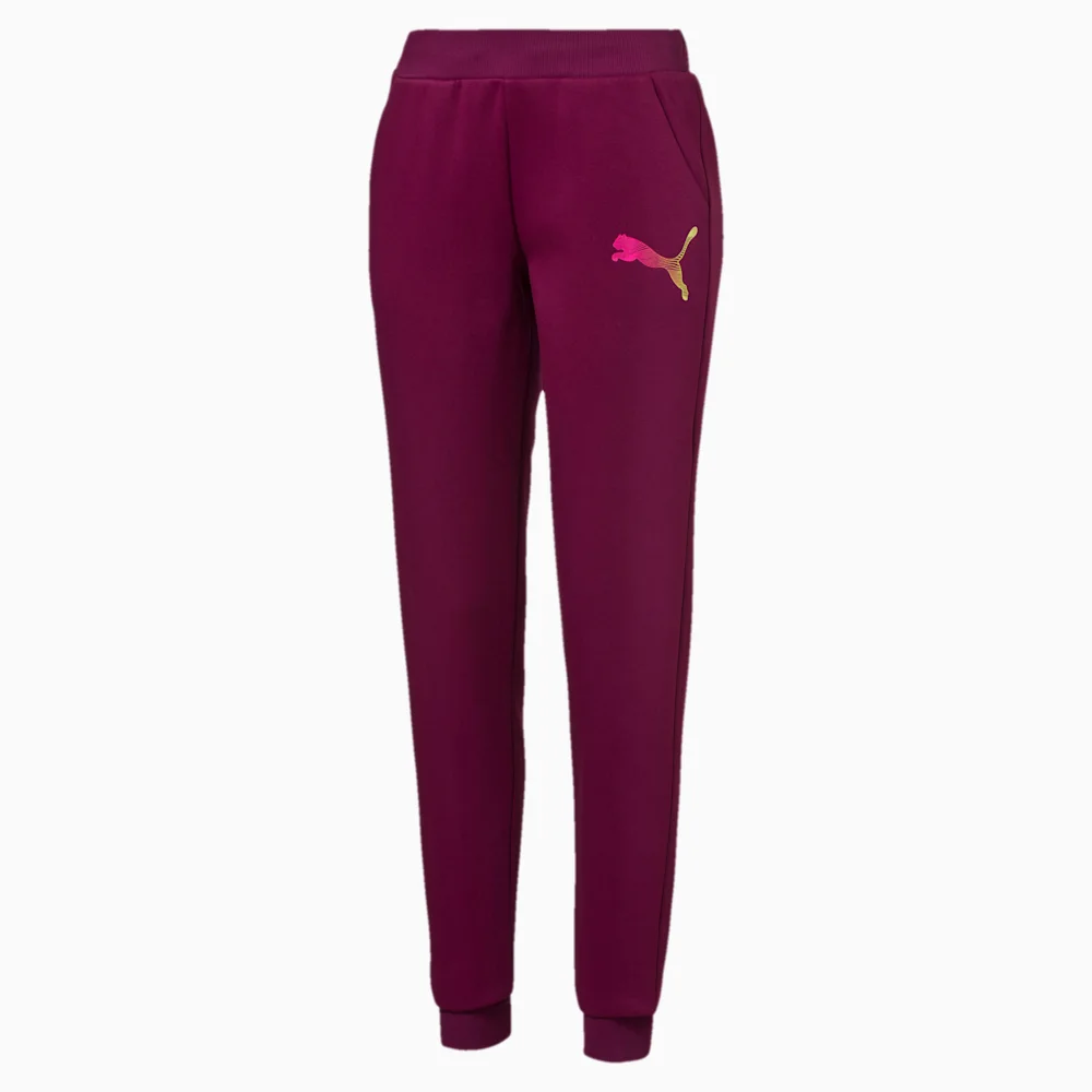 PUMA STYLE ELEMENTAL PANTS W MAGENT in Standard