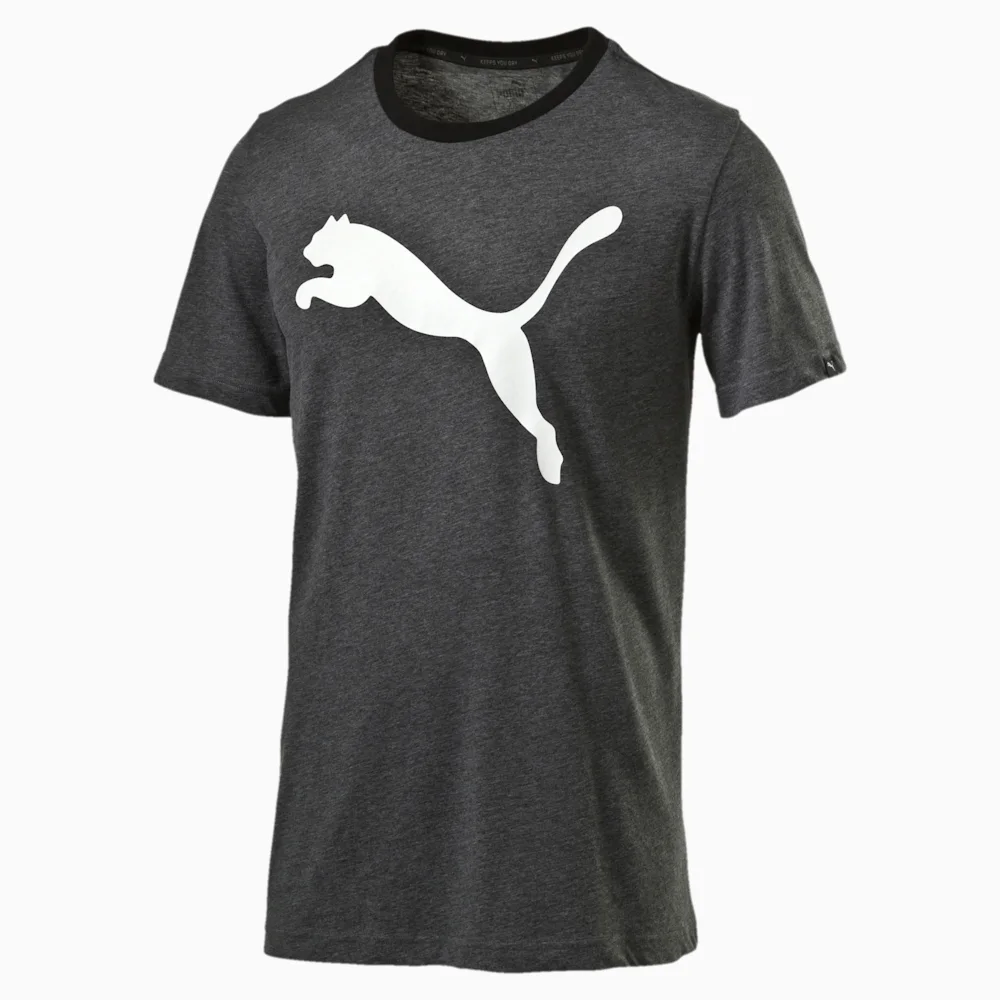 PUMA ESS BIG CAT HEATHER TEE B in Standard