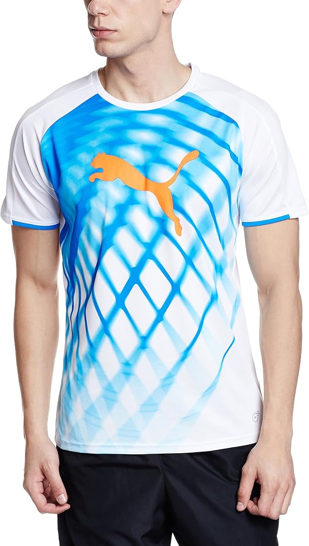 PUMA IT EVOTRG GRAPHIC TEE WHITE-EL in Standard