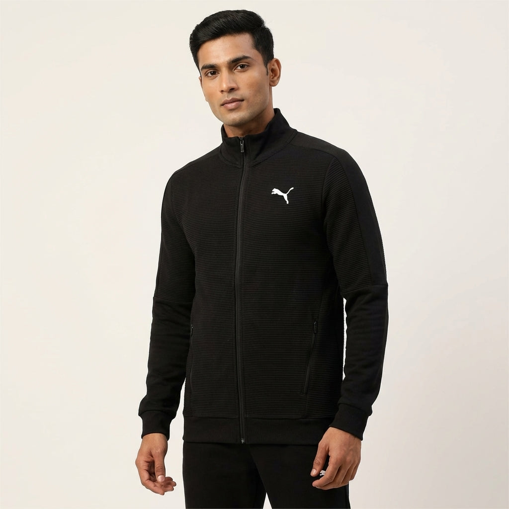 PUMA FRONT OPEN FULL SELEVES CASUAL JACKET in Standard
