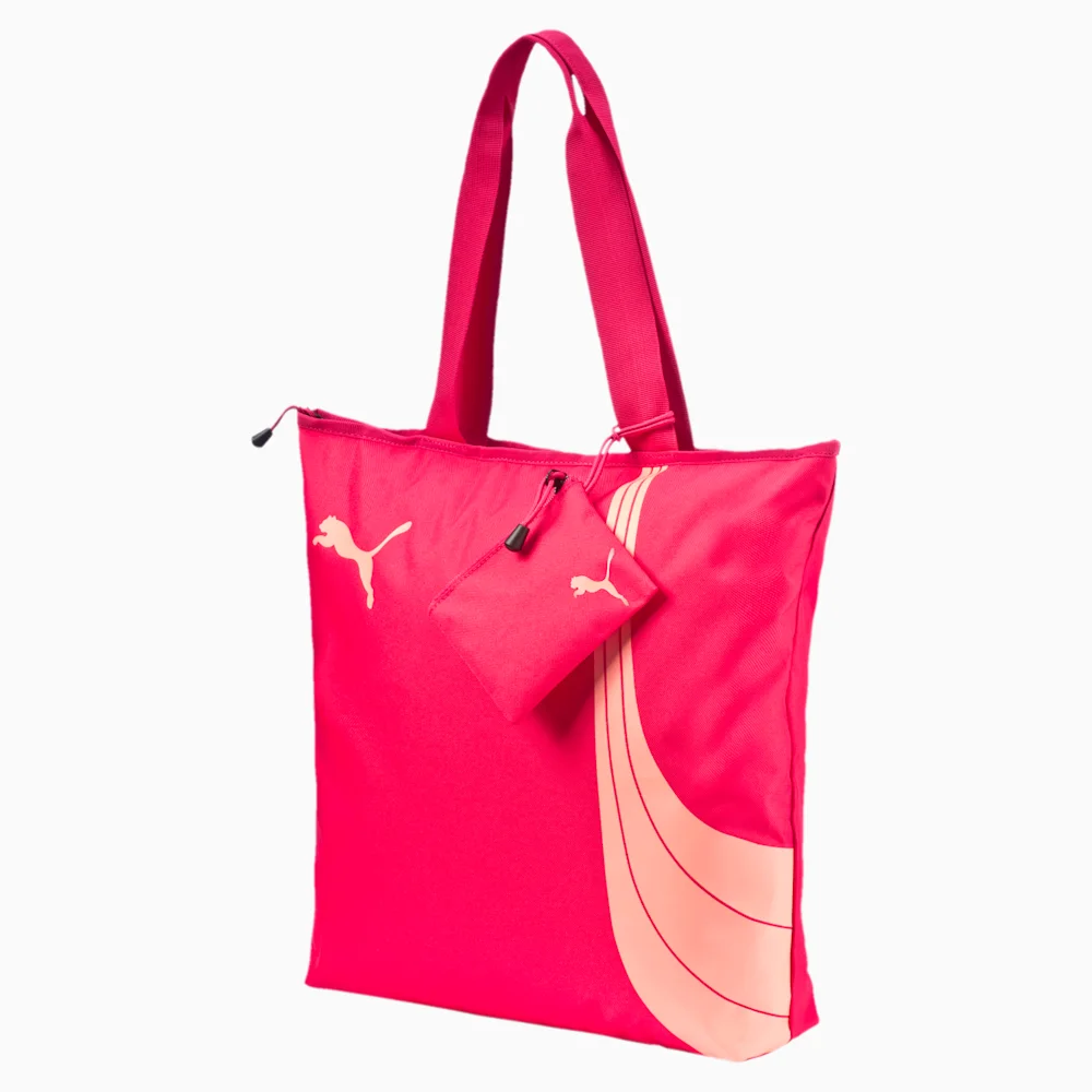 PUMA FUNDAMENTALS SHOPPER ROSE in RED
