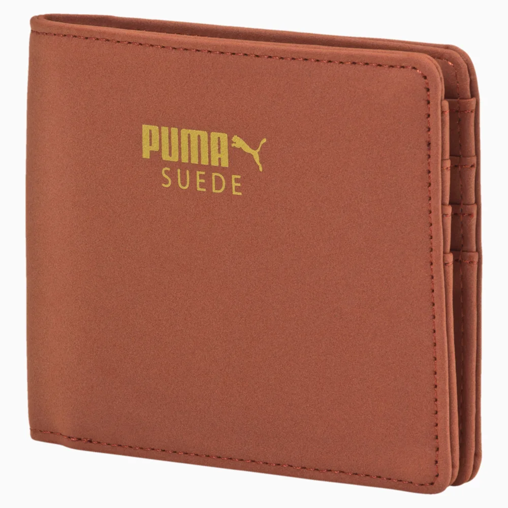 PUMA SUEDE BILLFOLD WALLET ARABIAN in Standard