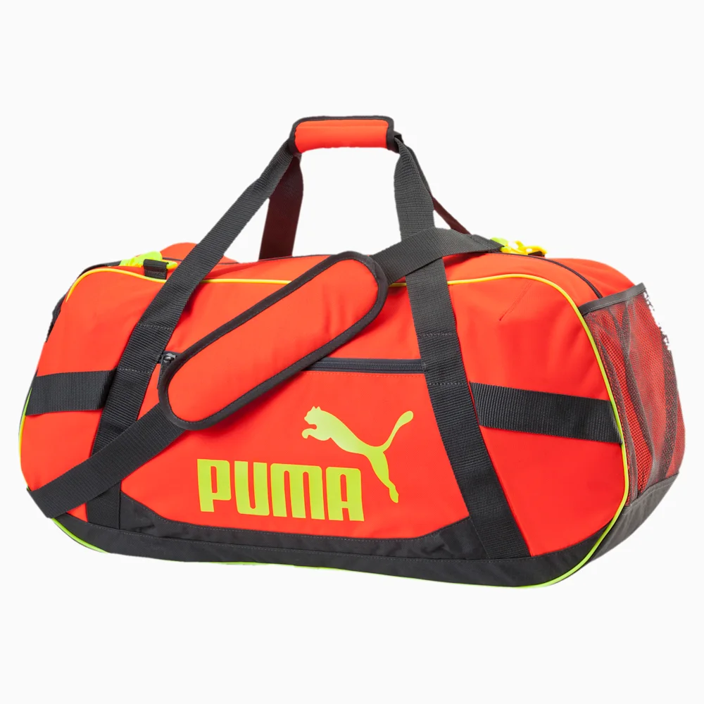 PUMA ACTIVE TR DUFFLE BAG M RED BLA in Standard