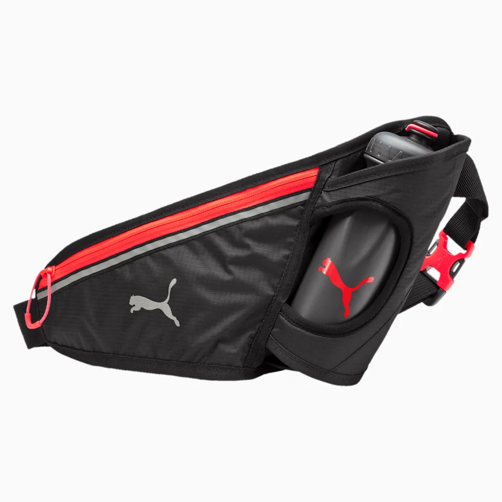 PUMA PR BOTTLE WAIST BAG in BLACK