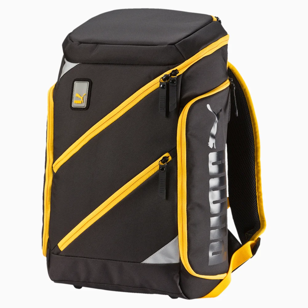 PUMA EVO BLOCK M BACKPACK BLACK-GOL in Standard