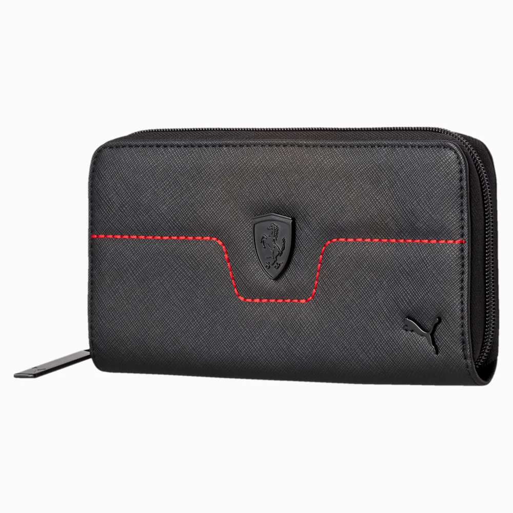 PUMA FERRARI LS WALLET F in BLACK