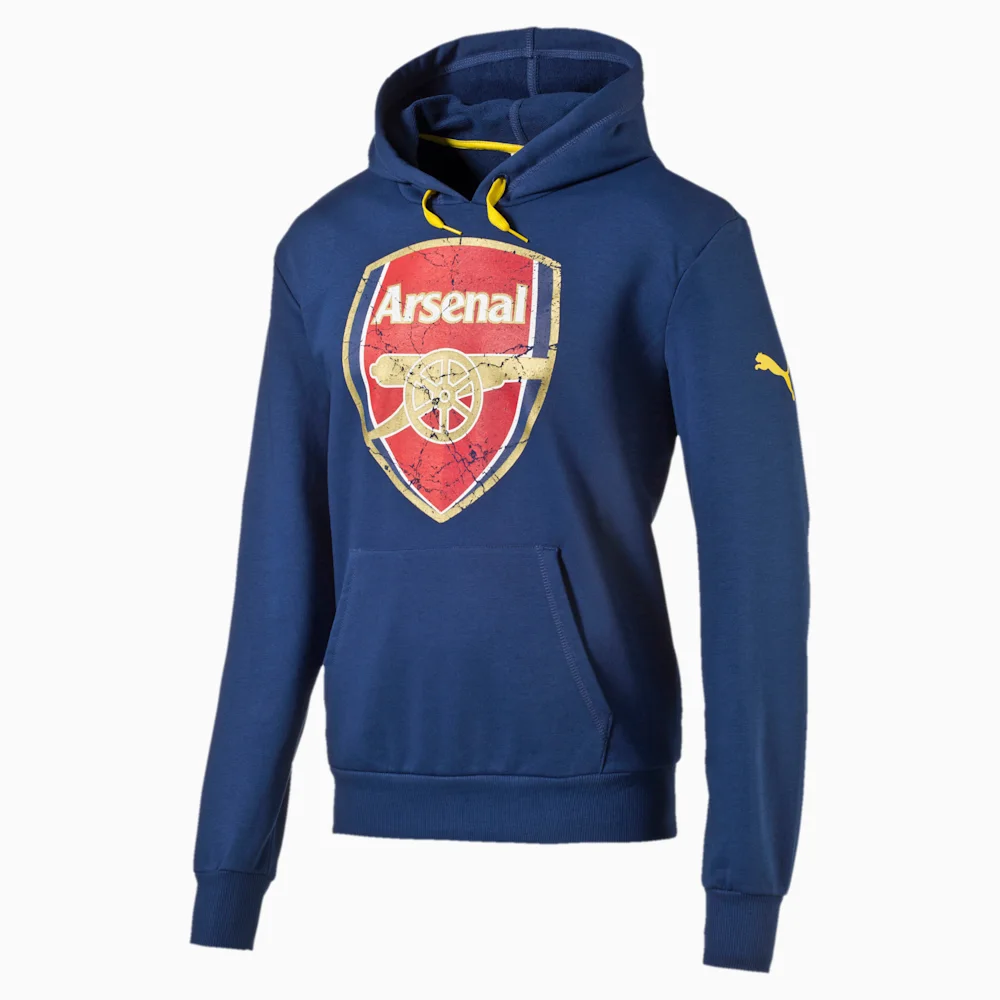 PUMA AFC FAN HOODY ESTATE in BLUE