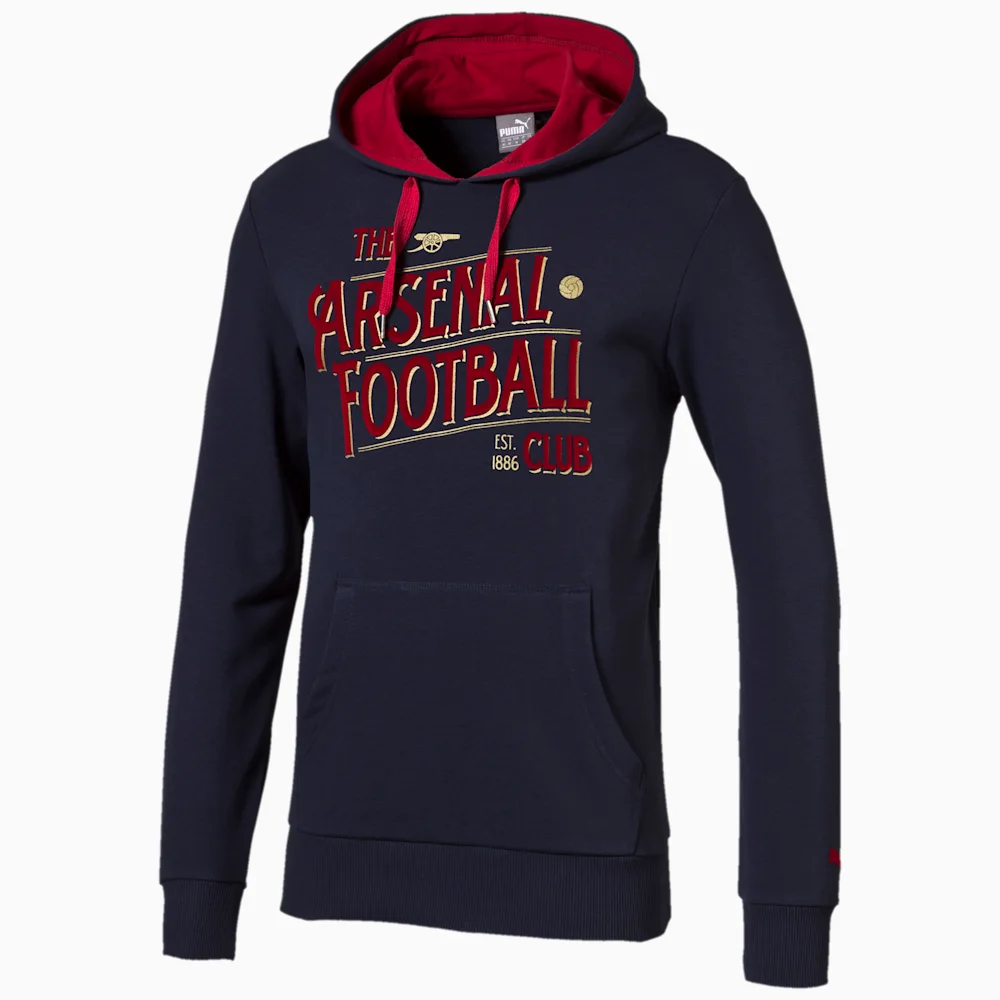 PUMA AFC GRAPHIC FAN HOODY (Q4) BLA in Standard