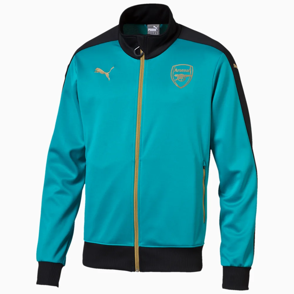 PUMA AFC STADIUM JACKET CAPRI BREEZE-ANTHRACI in Standard