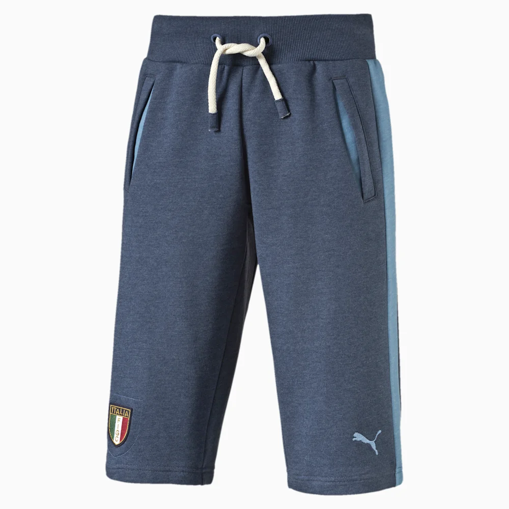 PUMA FIGC ITALIA AZZURRI BERMUDAS DARK DENIM in Standard