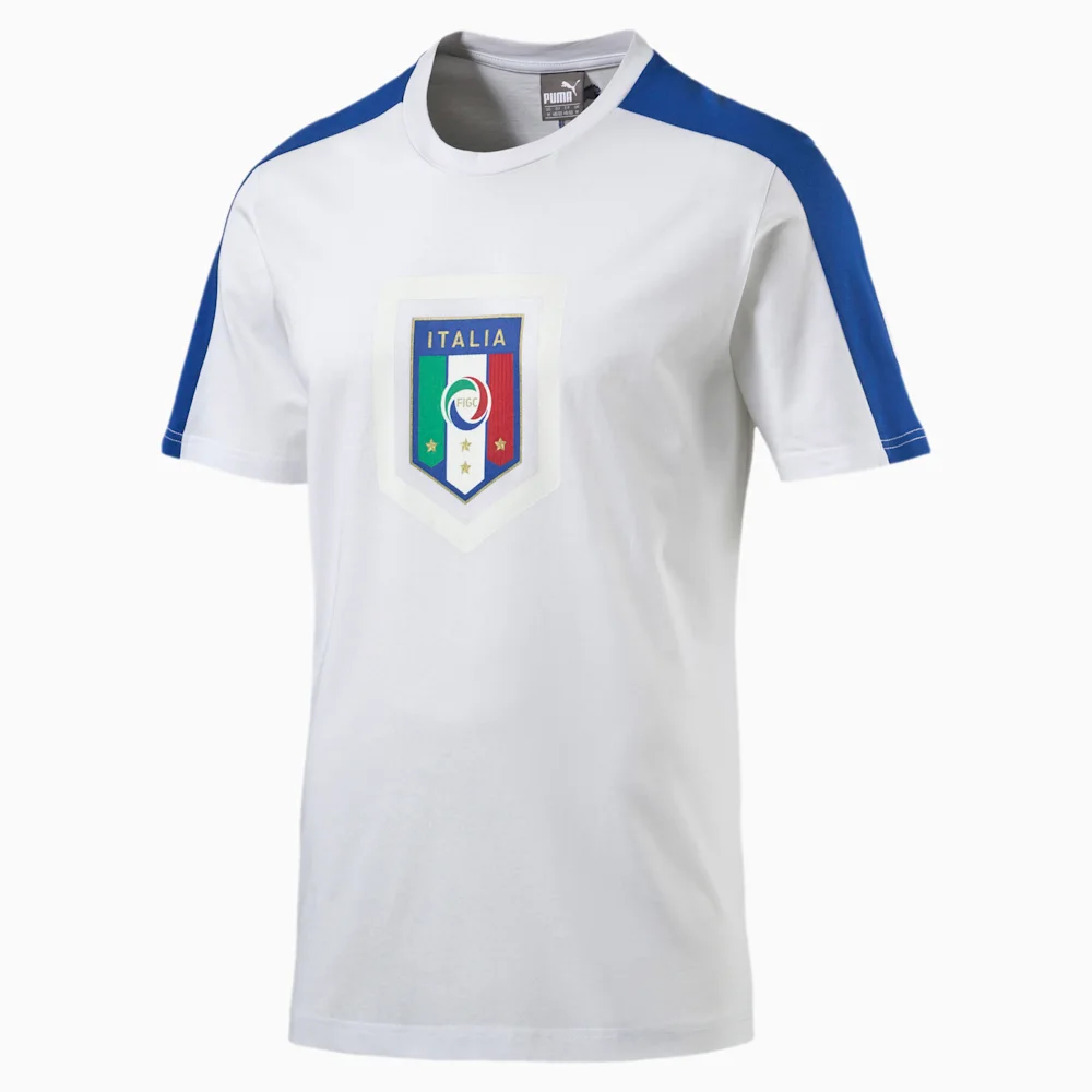 PUMA FIGC ITALIA FANWEAR BADGE TEE in Standard
