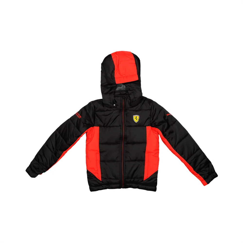 PUMA SF KIDS PADDED JKT in BLACK