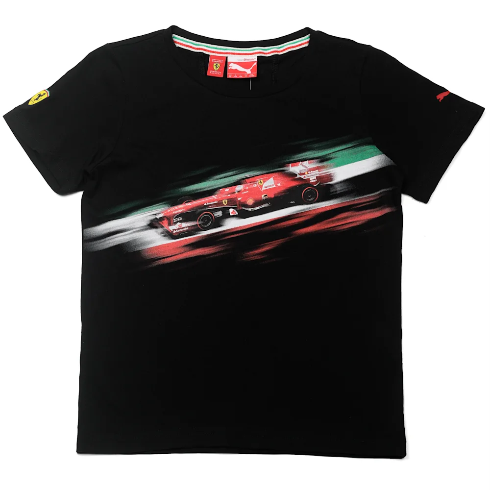 PUMA SF GRAPHIC TEE in BLACK