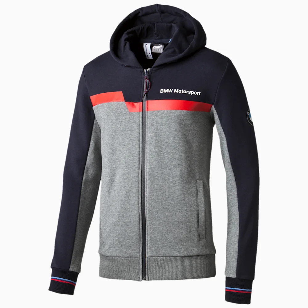PUMA BMW MSP HOODED SWEAT JACKET BM in Standard