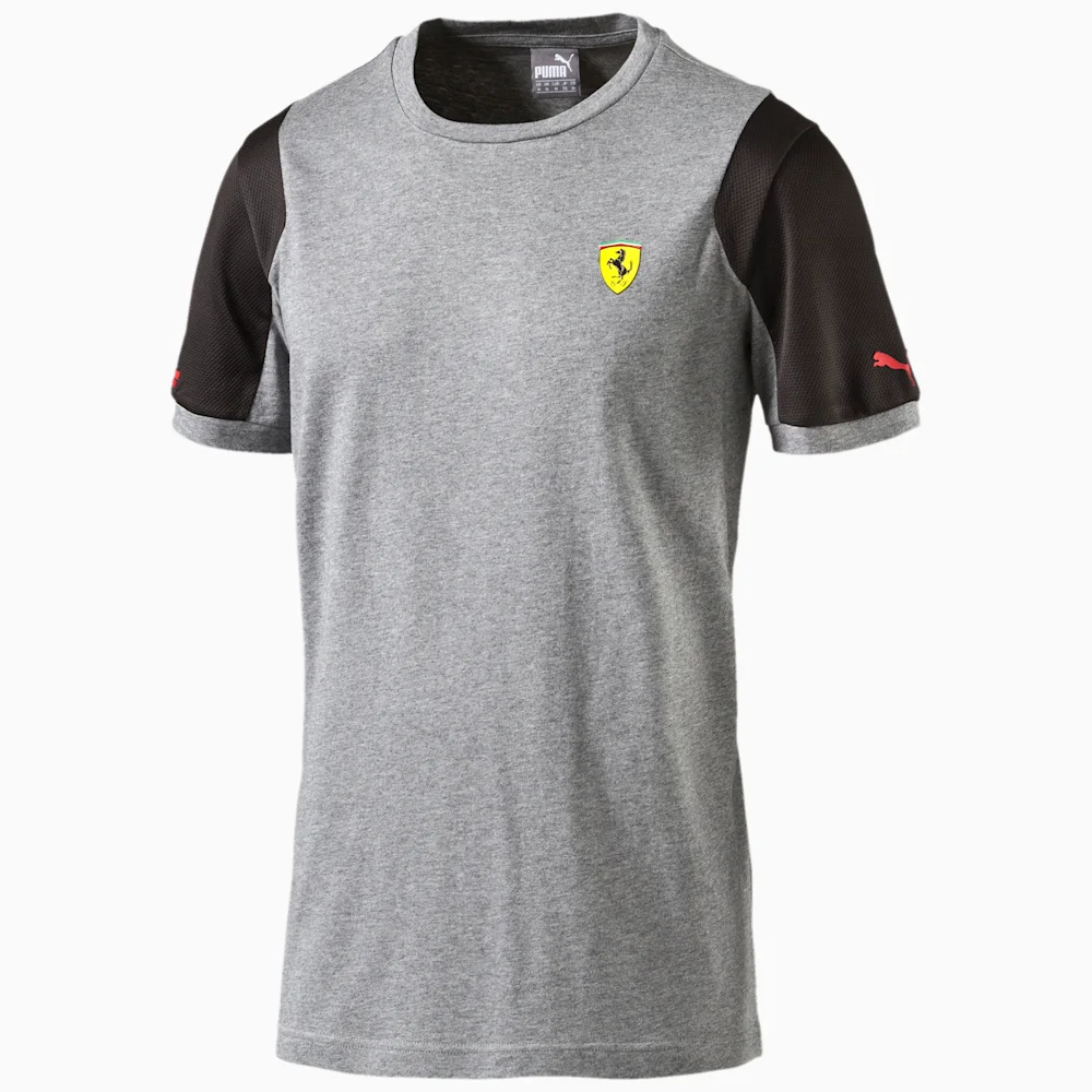 PUMA SF TEE MEDIUM GRAY HEATHER in Standard
