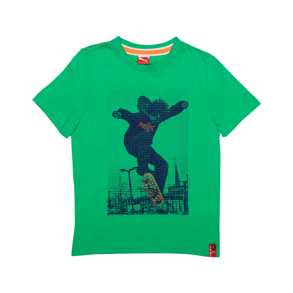 PUMA SF KIDS TEE in BLACK