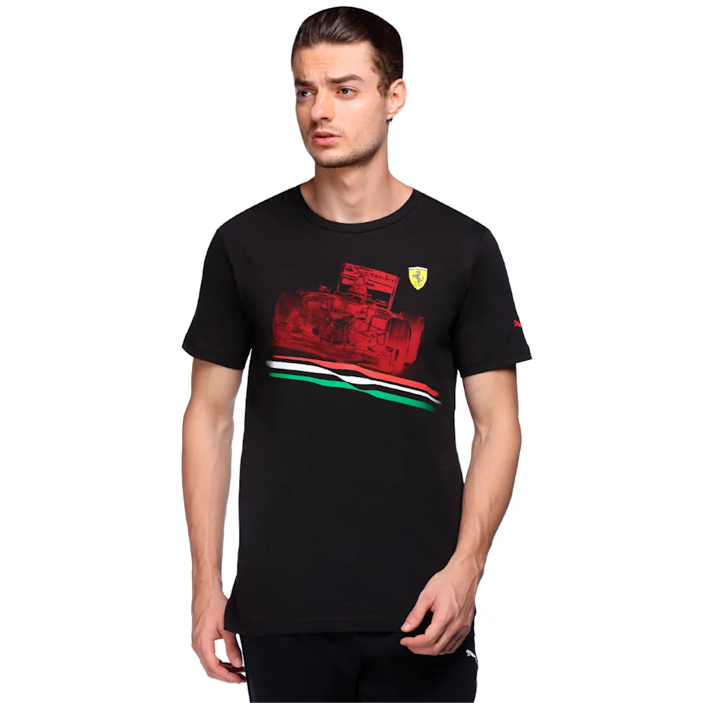 PUMA SF GRAPHIC TEE 1 in BLACK