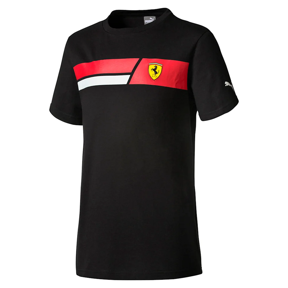 PUMA SF KIDS TEE in BLACK