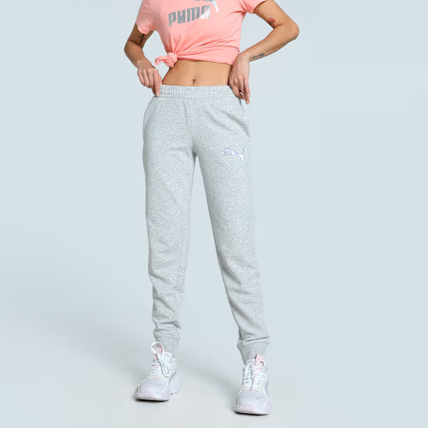PUMA SWEAT PANTS, CLOSED, TERRY ATH in Standard