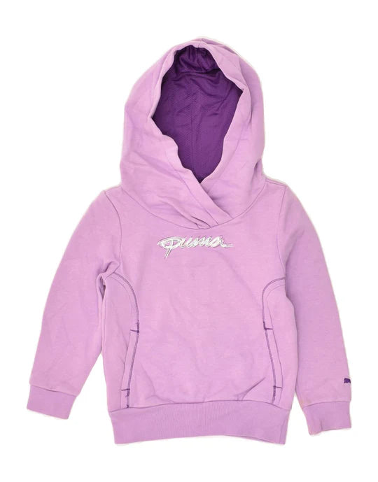 PUMA SCRIPT HOODED SWEAT SHEER in Standard