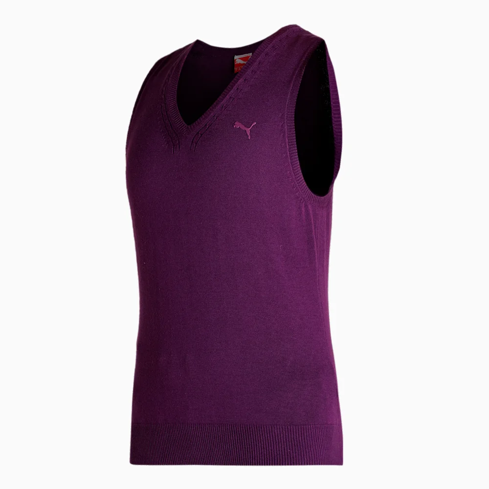 PUMA WNS SOLID S L SWEATER BLACKBERRY CORDIAL in Standard